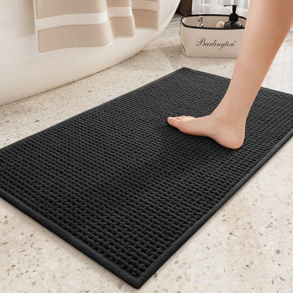 Upgraded Denser Chenille Pile Bath Mat